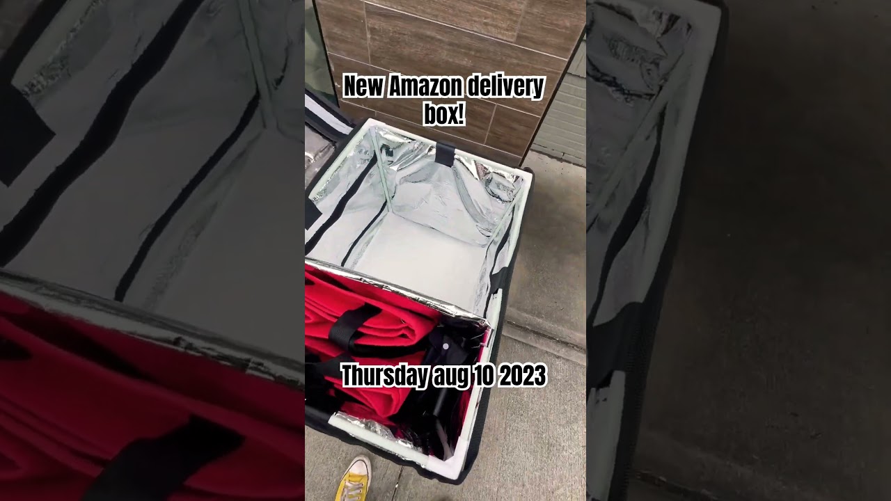 New DoorDash delivery box made for e-bikes! #doordash #doordashdelivery #ebike #ubereats  #dashers