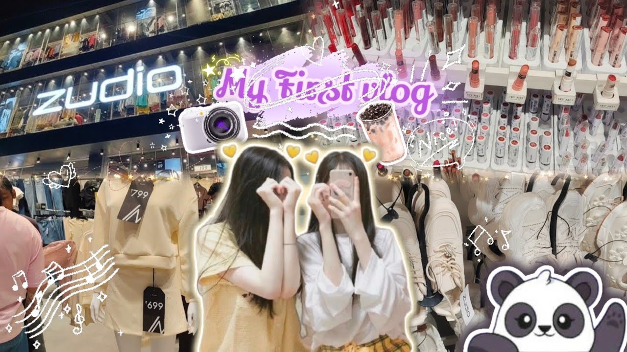 My First Vlog✨ On YouTube💜❤️ | Zudio In Aligarh🛍️ | New Collection | @kimshiiivlog 