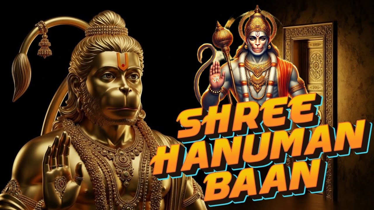 श्री बजरंग बाण | Powerful Hanuman Mantra for Protection, Strength & Fear Removal | Bajrang Baan