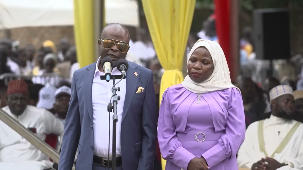 President  Museveni at Excel Technical  Institute