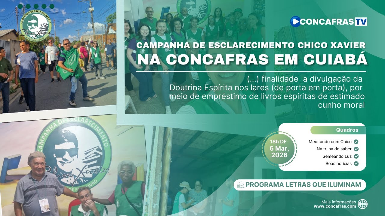 CECX NA CONCAFRAS EM CUIABÁ | PROGRAMA “LETRAS QUE ILUMINAM” | CECX - 06/03/2026