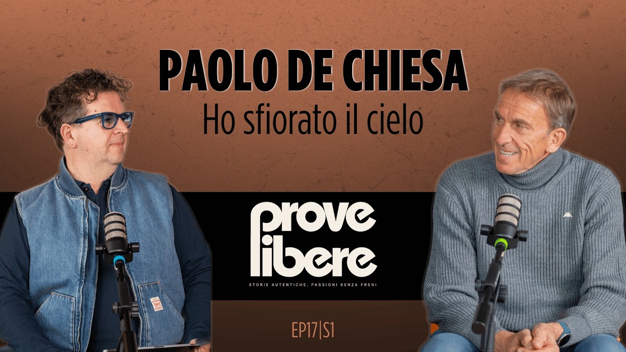 PAOLO DE CHIESA A PROVE LIBERE: LO SPORT RACCONTATO A TUTTA VELOCITÀ