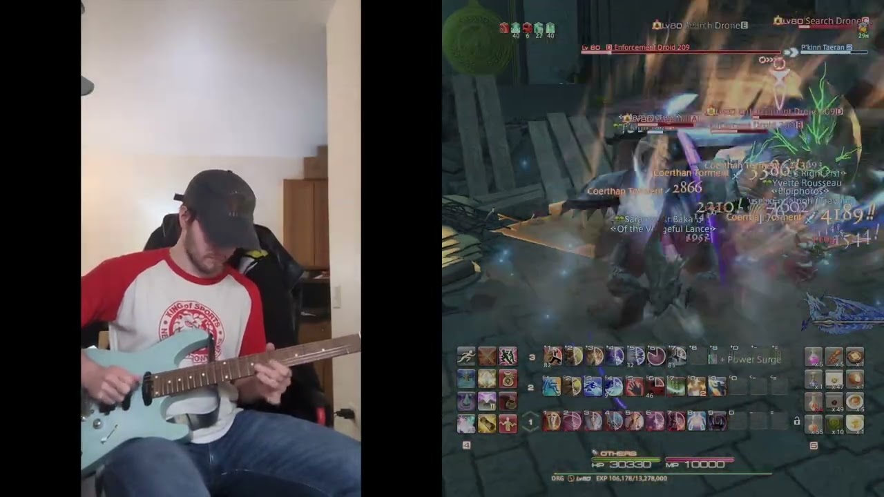 A Long Fall (The Twinning) - Final Fantasy XIV Shadowbringers - Guitar Cover