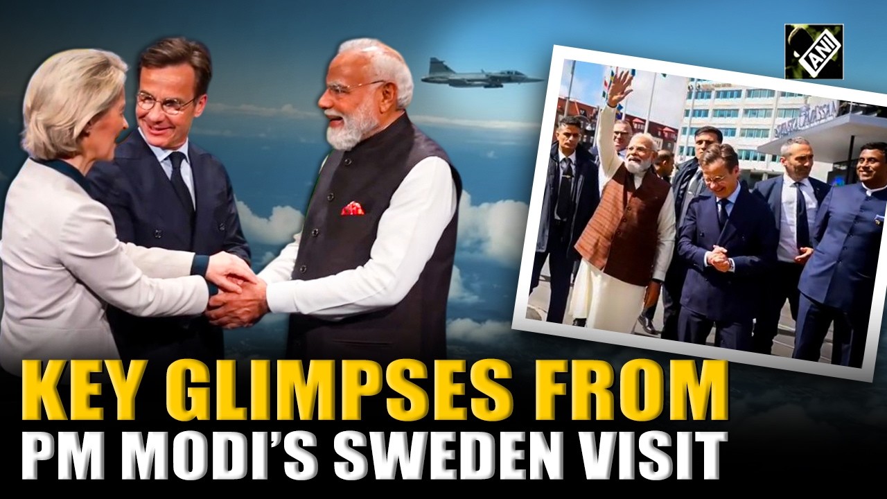 KEY GLIMPSES: PM Modi&rsquo;s Sweden visit boosts ties, launches new innovation partnership & AI corridor
