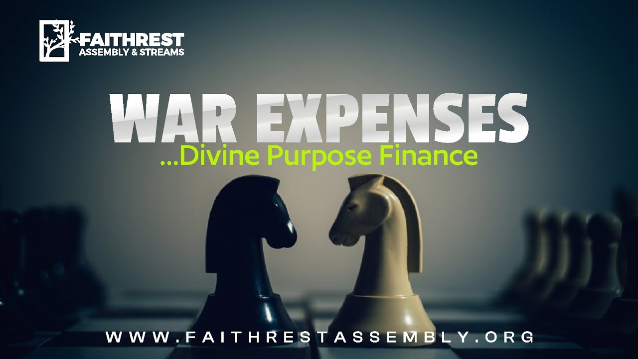 WAR EXPENSES - DIVINE PURPOSE FINANCE | SUNDAY SERVICE | PASTOR TAYO ADARE