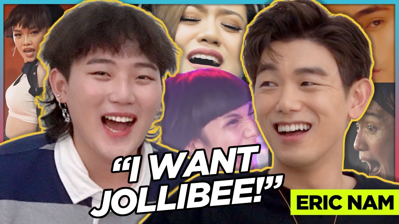 Eric Nam Reacts to Filipino Artists (Inigo, AC Bonifacio, mimiyuuuh and more!)