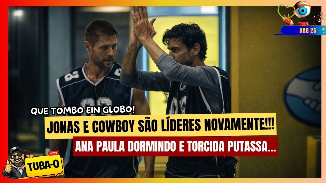BBB 26 - COWBOY E JONAS VENCEM A PROVA DO LÍDER! VÃO TER QUE SE ESFORÇAR UM POUQUINHO MAIS GLOBO...
