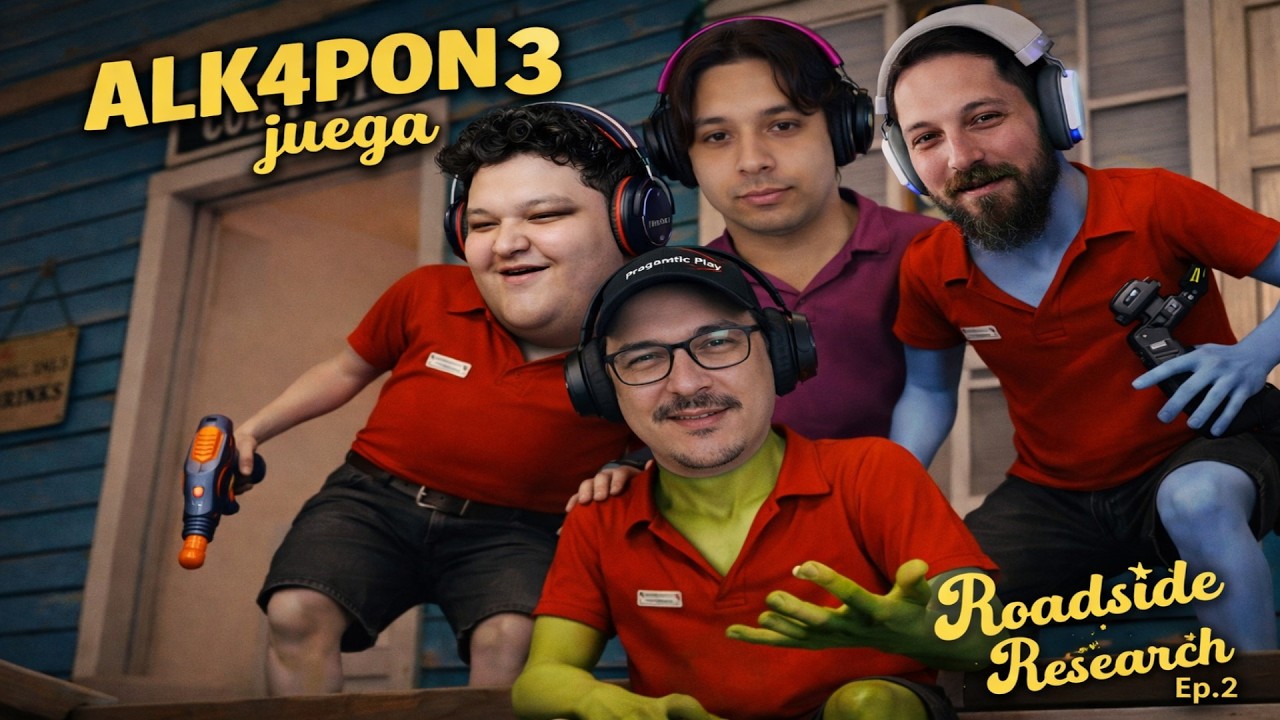 ALKA juega ROADSIDE RESEARCH con DEIVI, WERO y SIMBIONTE - Ep.2