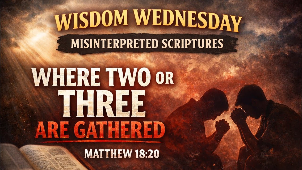Wisdom Wednesday | Week 2 — Where Two or Three Are Gathered (Matthew 18:20)