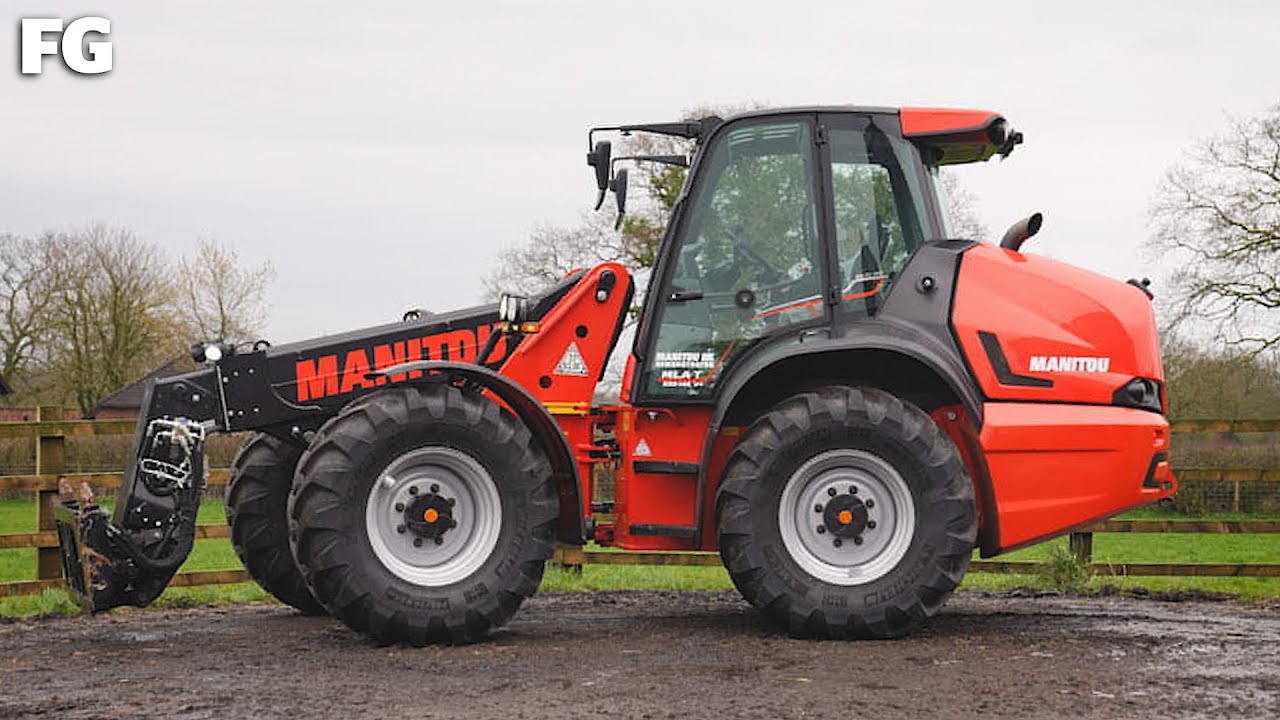 На испытаниях с телескопическим погрузчиком Manitou Pivot Steer MLA-T 533