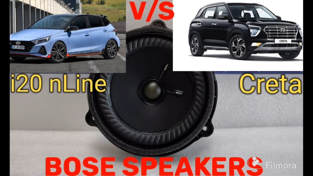 Bose Speakers i20 v/s Creta