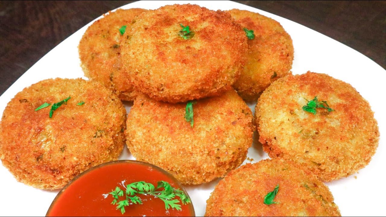 10 मिनट में बनाये कुरकुरे आलू कटलेट/crispy potato snacks in hindi/easy and tasty cutlet recipe/nasta
