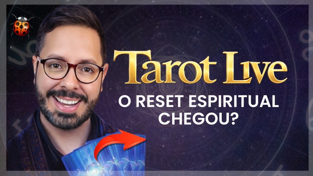 O RESET ESPIRITUAL CHEGOU? #tarot