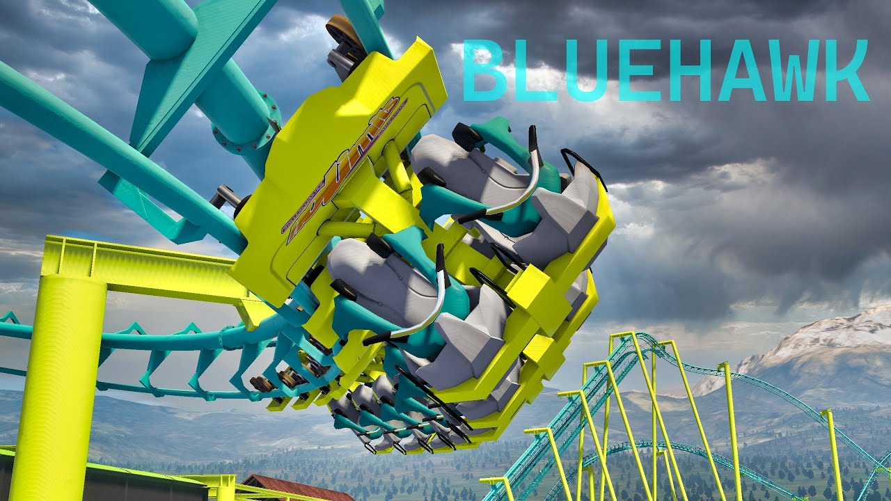 Bluehawk | Vekoma SLC Coaster | No Limits 2