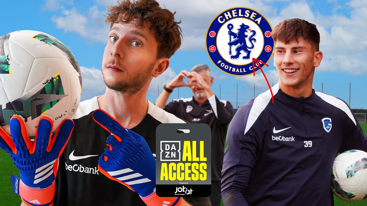 I trained CHELSEA’S new GOALKEEPER! 🧤🤩 All Access EP. 1 | KRC Genk