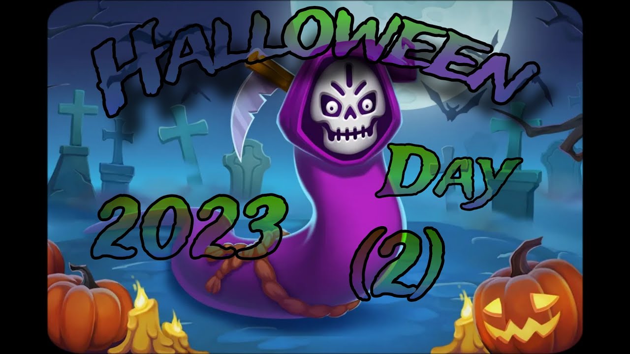 🎃Worms Zone.io Halloween Day 2023 (2)🎃 by 4Games_#347