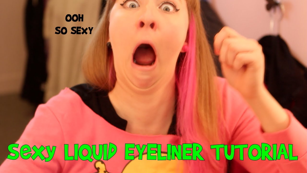 Simple Liquid Eyeliner Cat Eye Tutorial