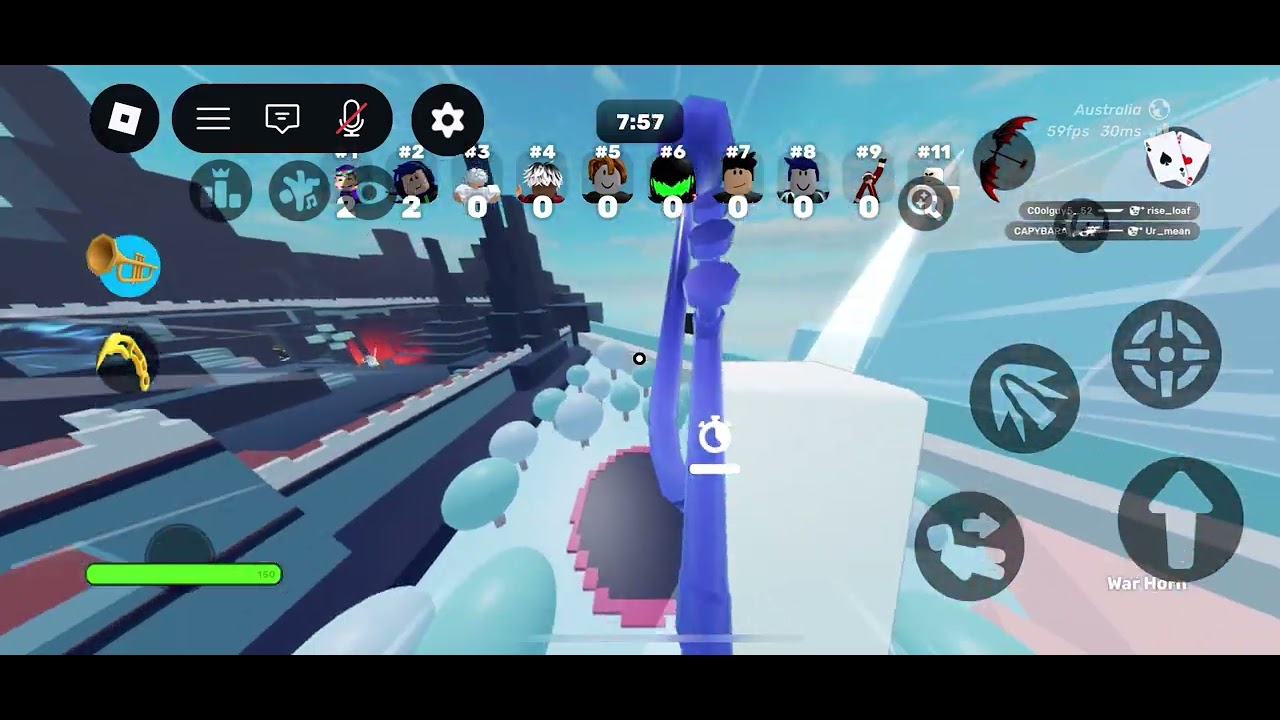 Trying knife on mobile mb one buns on mobile btw