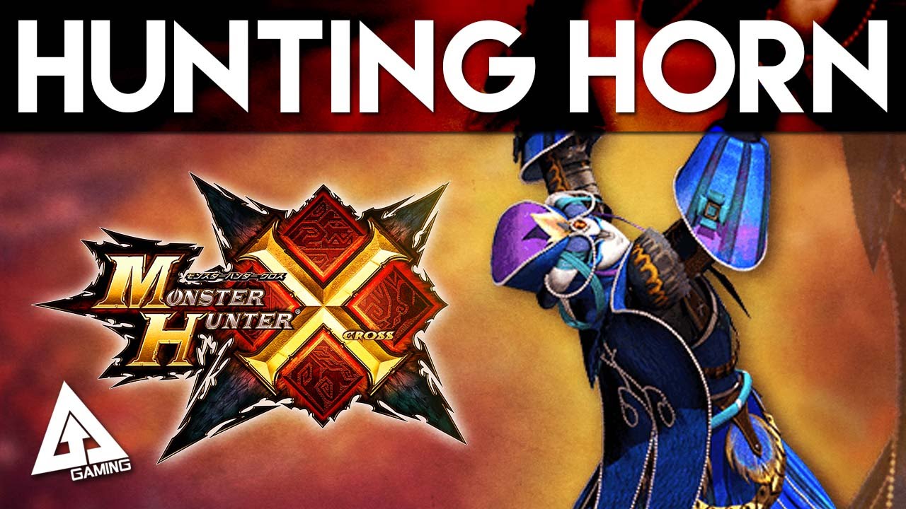 Monster Hunter X Hunting Horn Gameplay Weapon Demo