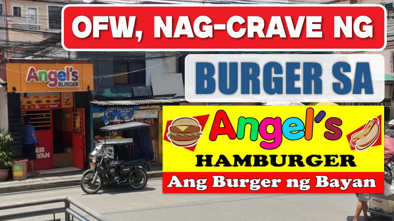 Bakasyonistang OFW from Papua New Guinea, Nag-Crave ng Burger sa Angel's Burger #ofwlife #buhayofw