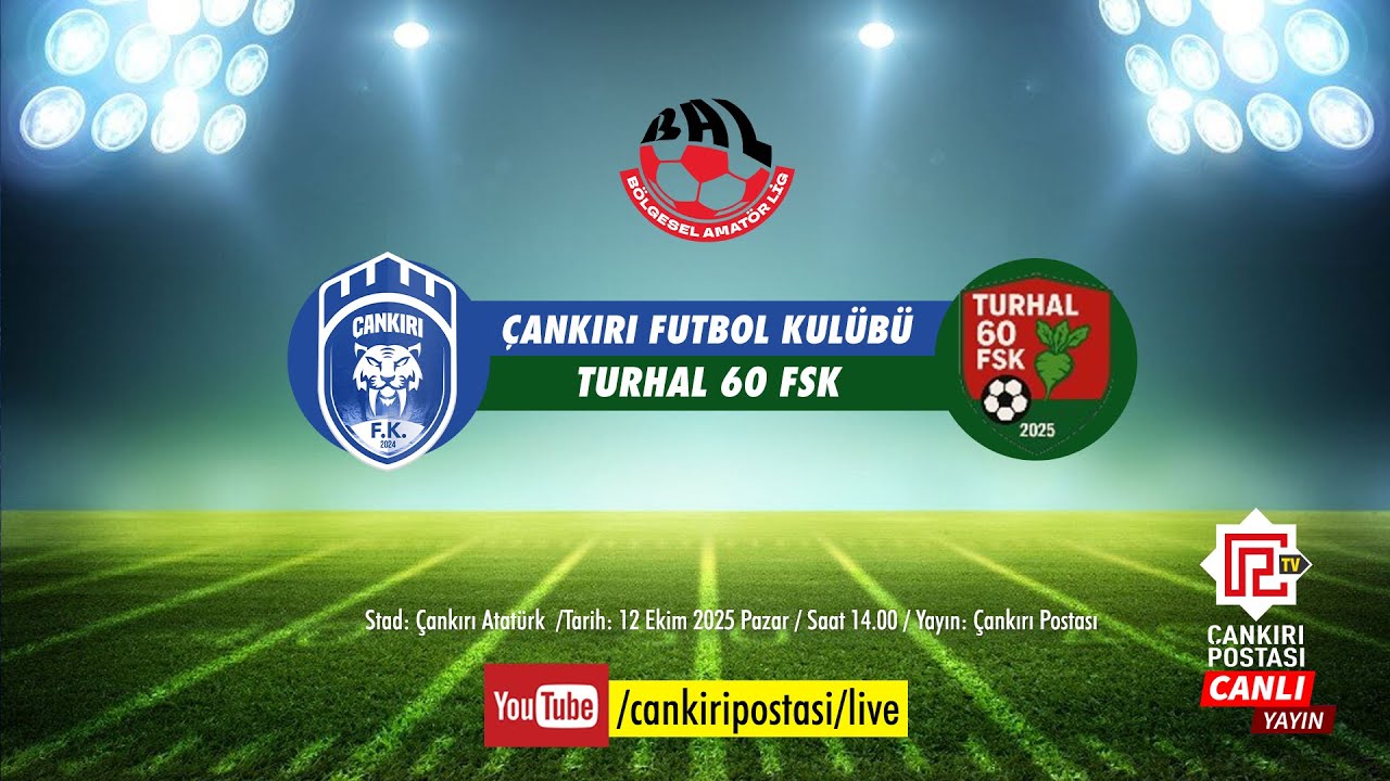 🔴  Çankırı FK - Turhal Spor| CANLI 📡