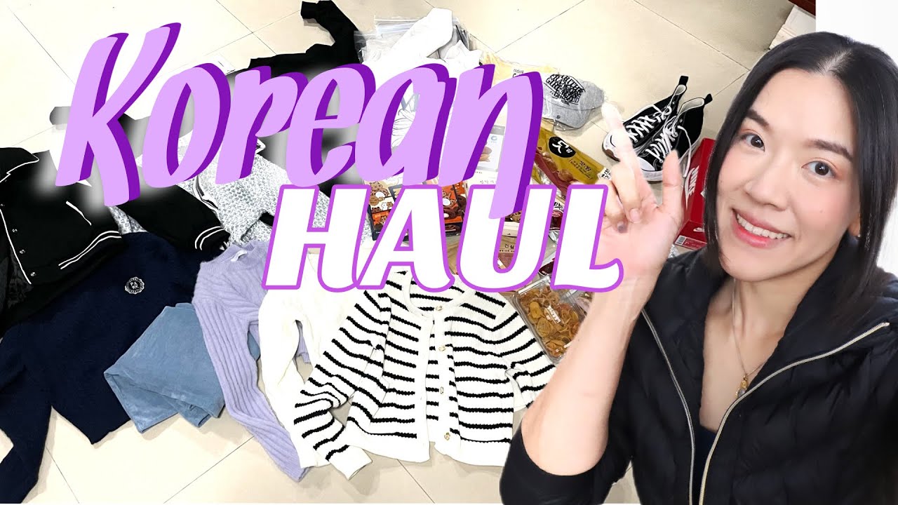 BIG KOREA HAUL เปิดถุงของช็อปจากทริปเกาหลี 2022 : Supergibzz