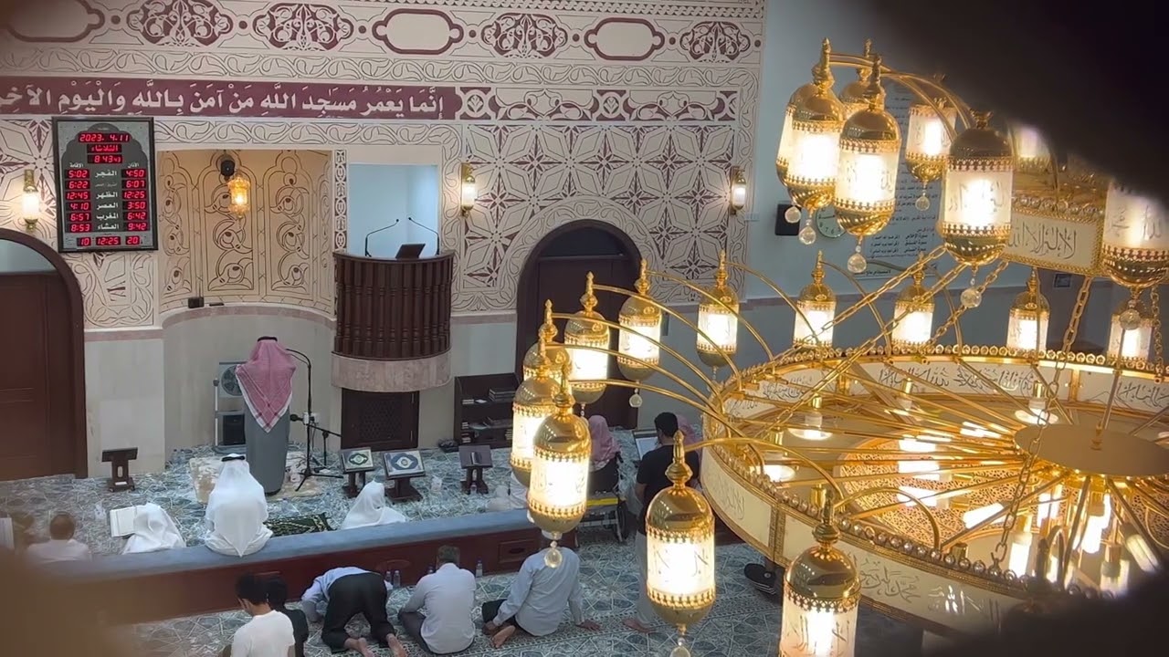 ليالي رمضان - اذان من جامع الثريا بحي الريان جدة💜