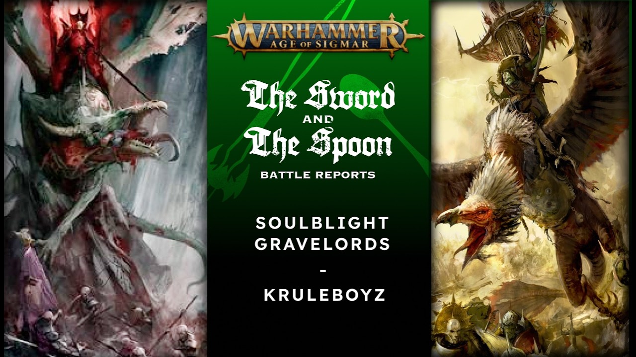 Soulblight Gravelords v Kruleboyz #games #ageofsigmar #newaos #ageofsigmar #battlereport