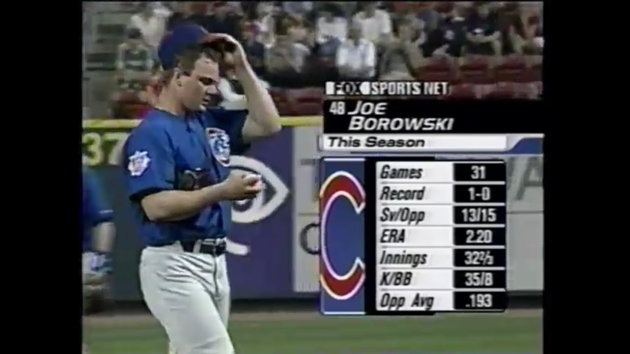 Chicago Cubs @ Cincinnati Reds - June 16, 2003 - Joe Borowski, Bobby Hill, Eric Karros, Troy O'Leary