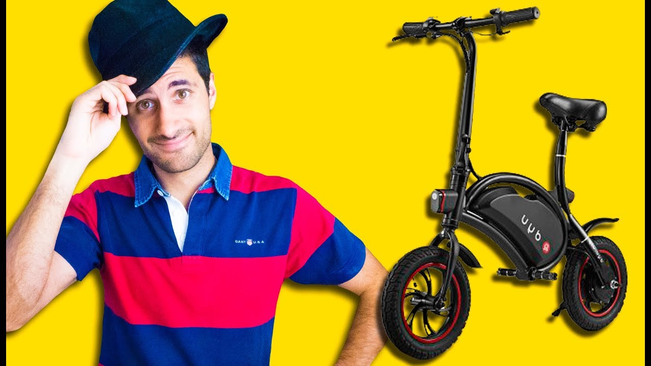 O Meu Novo Meio de Transporte !! Bicicleta Elétrica DYU F-wheel - Análise