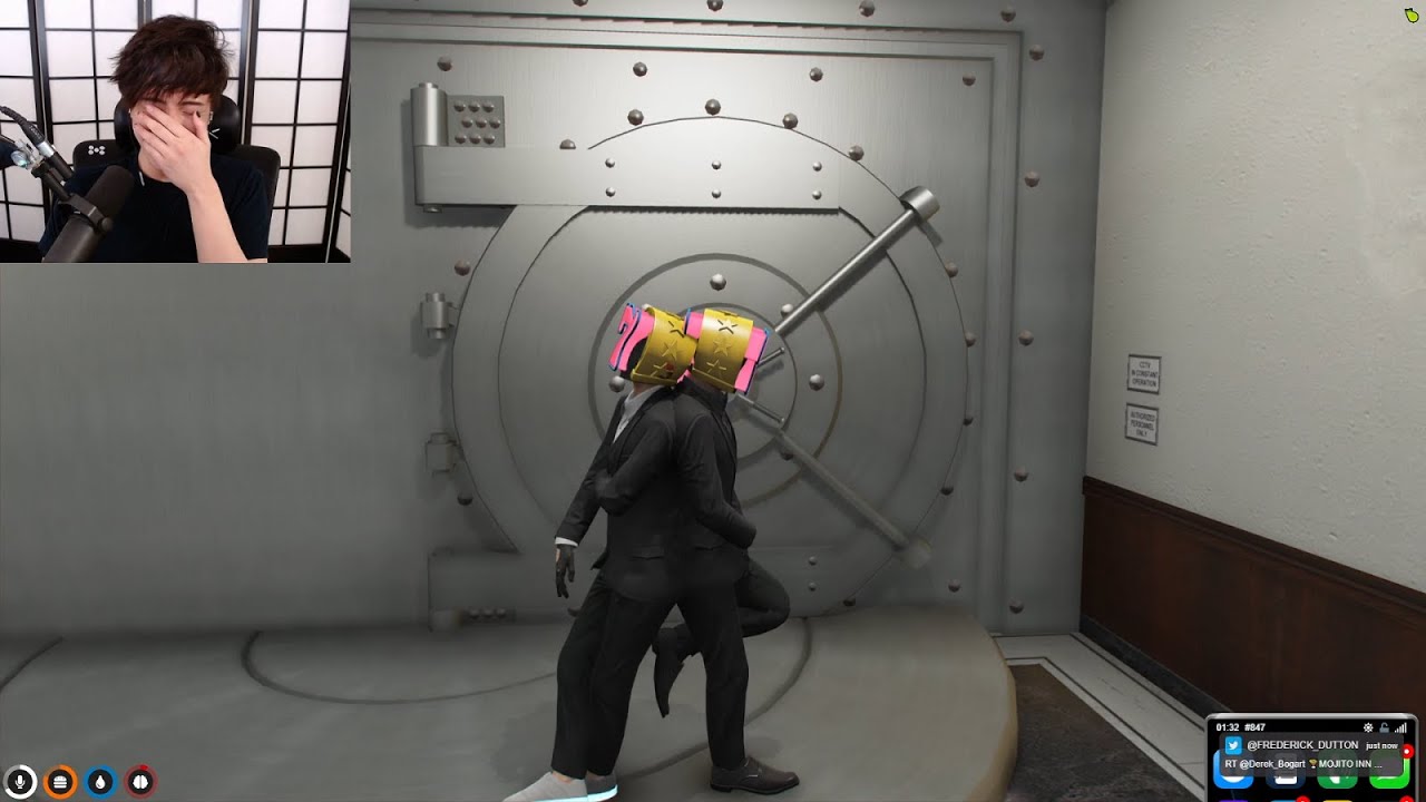 Yuno's 20th BANK ROBBERY 💰 ROBBING THE VAULT... w/ Mr. Lang, Raymond, & Tony [NoPixel GTA] (MV)