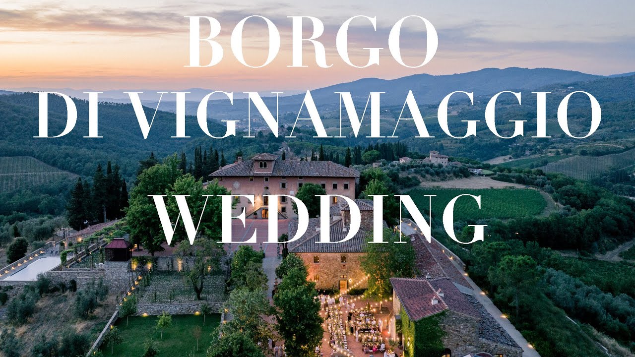 Luxury Wedding at Borgo di Vignamaggio | Tuscany Wedding Videography by Koman Studio