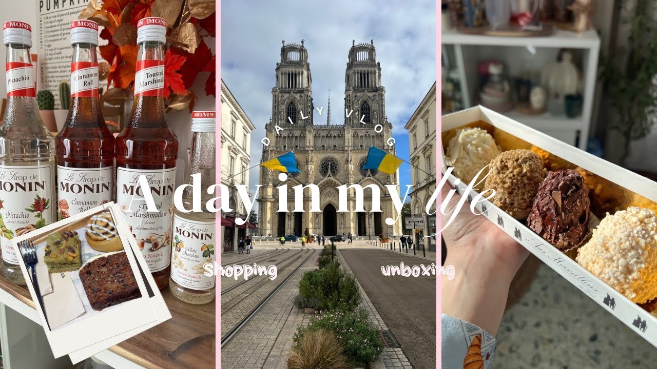 Je teste une pâtisserie en ville + Unboxing d’un colis !📦 