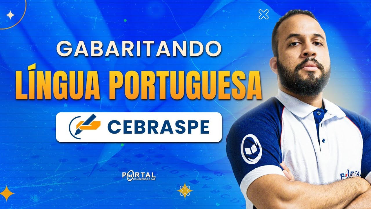 GABARITANDO CEBRASPE Língua Portuguesa | Com o Profº. Anderson Oliveira
