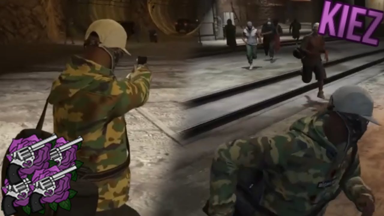 Schie&szlig;erei mit dem FIB und der G-Unit! [Homestate] | Valle Twitch Highlights Reupload