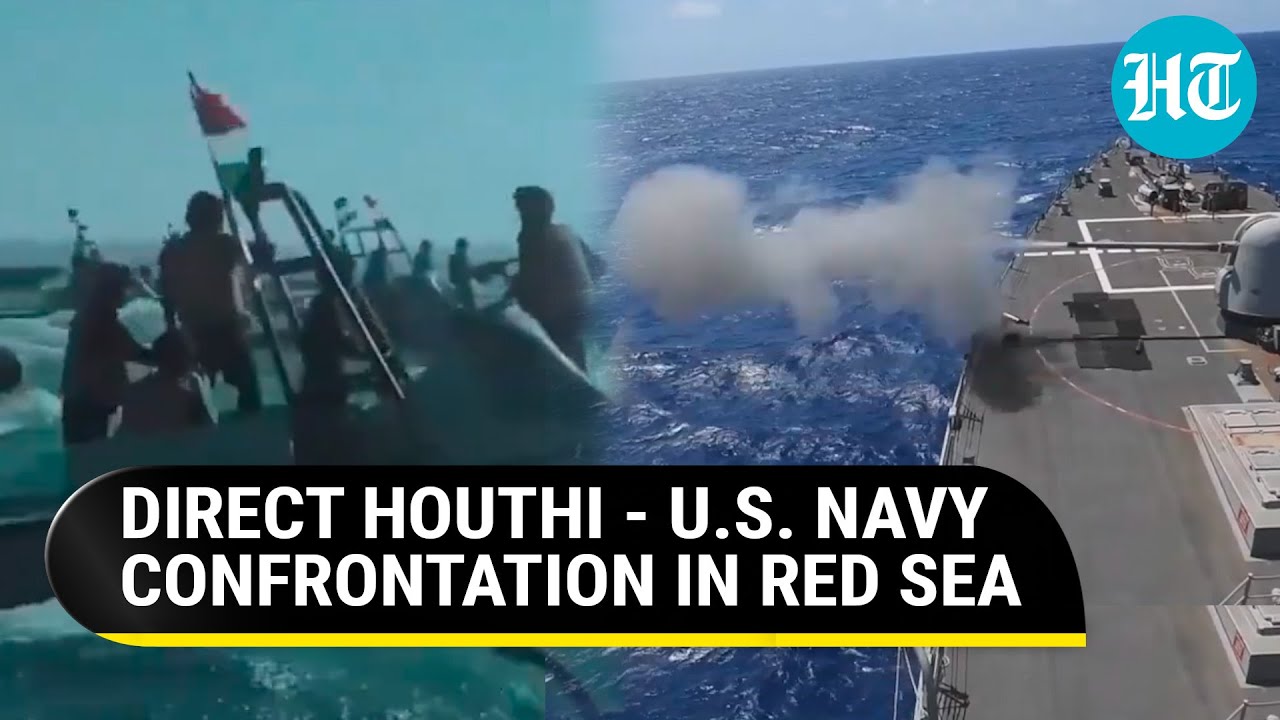 Houthis Launch Attack Drones At US Warship; America Responds | War Breaking Out In Red Sea? | Israel