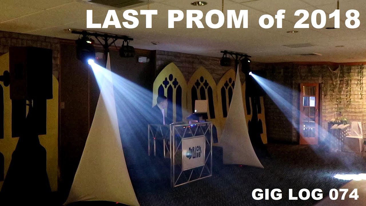 DJ GIG LOG 074 | Buckeye Trails PROM | Small Setup Fun kids