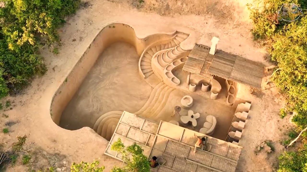 My Updated Underground Waterslide Park int...