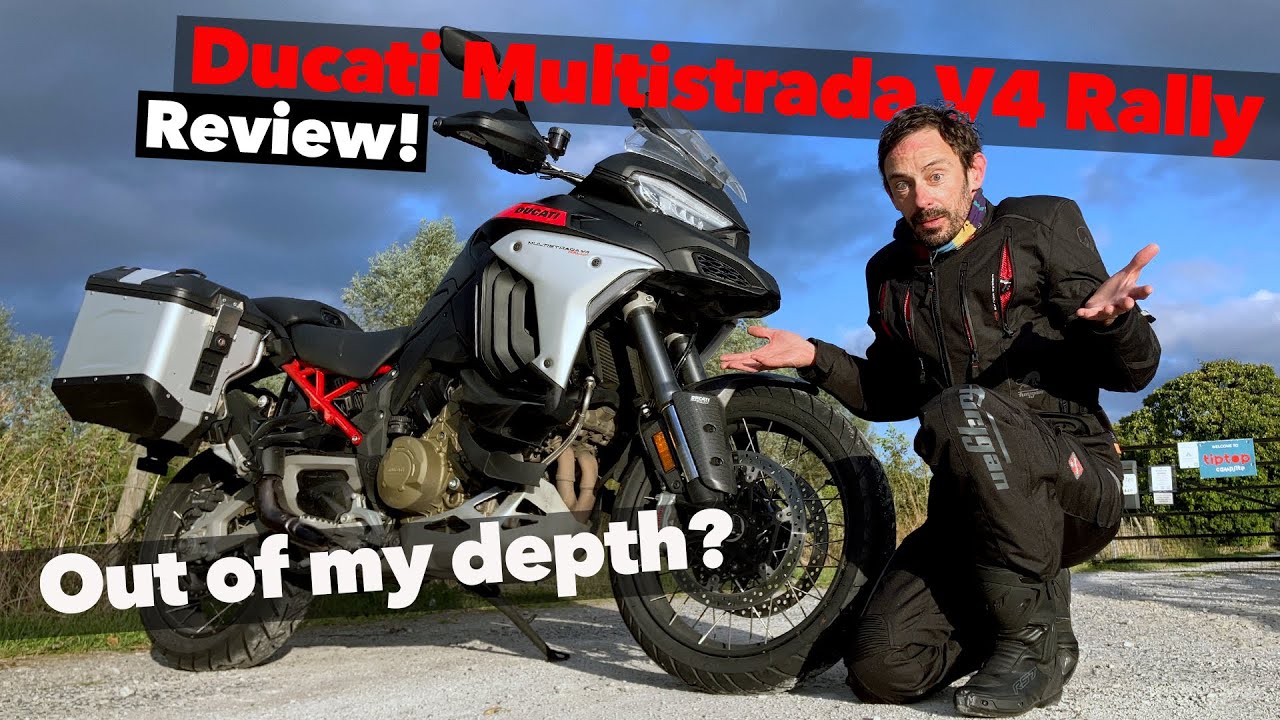 Обзор Ducati Multistrada V4 Rally | Начинающий гонщик встречает достойного соперника