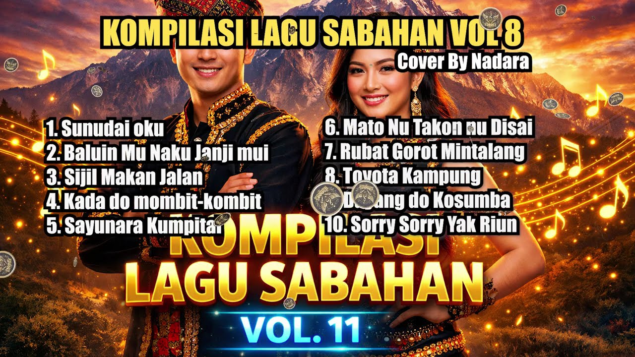 Vol 11| Kompilasi Lagu Sabahan Cover by NADARA