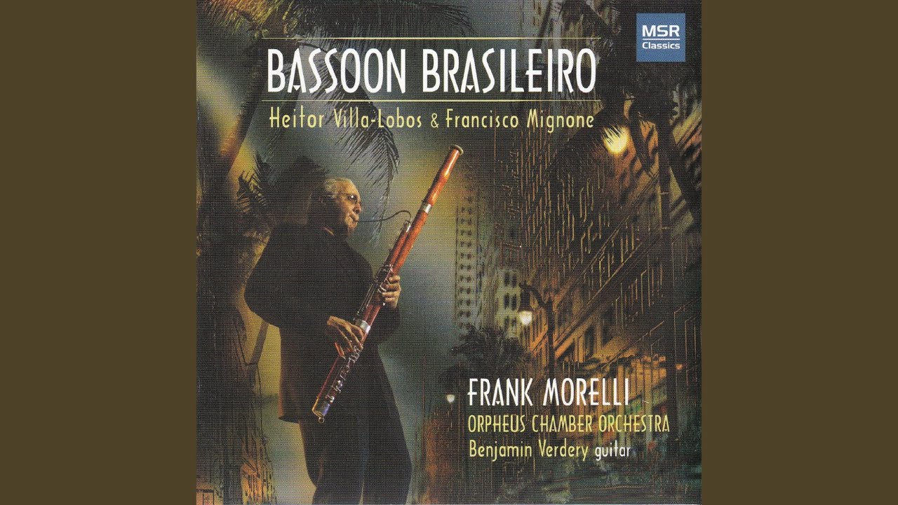 Ciranda Das Sete Notas for Bassoon and String Orchestra