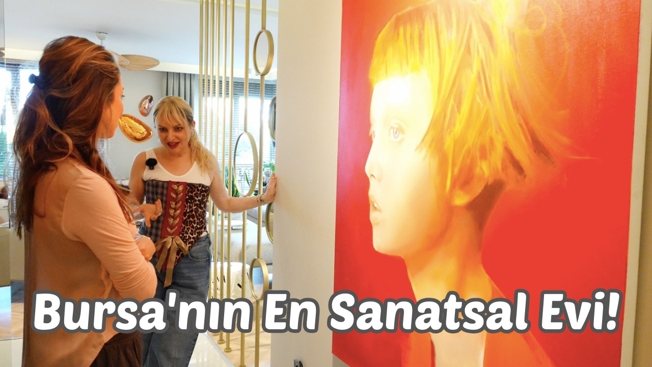 Ayça’nın Sanat Galerisi Gibi Evinde Mutfakta Ne Varsa!