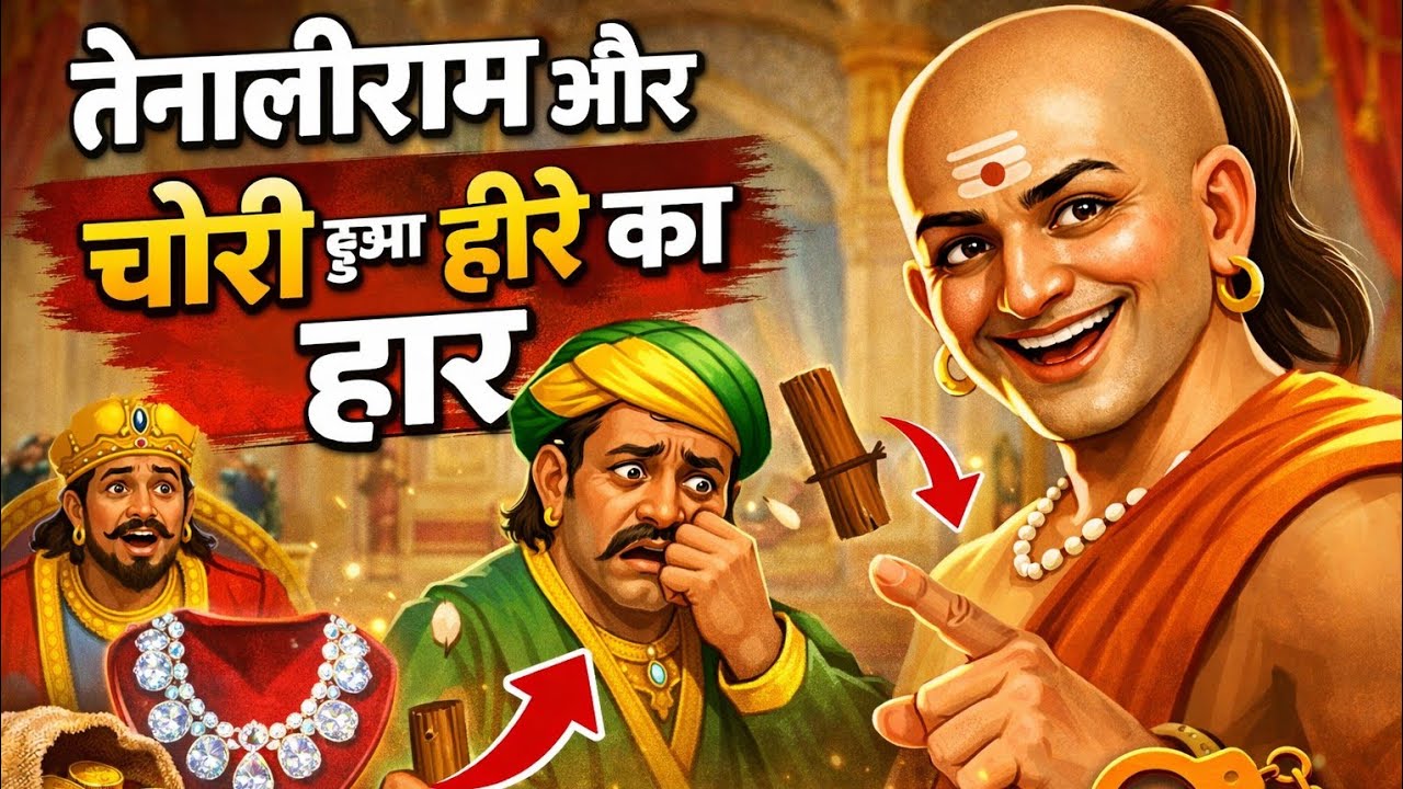तेनालीराम की चतुराई से पकड़ा गया चोर | Tenali Raman Story | Hindi Story