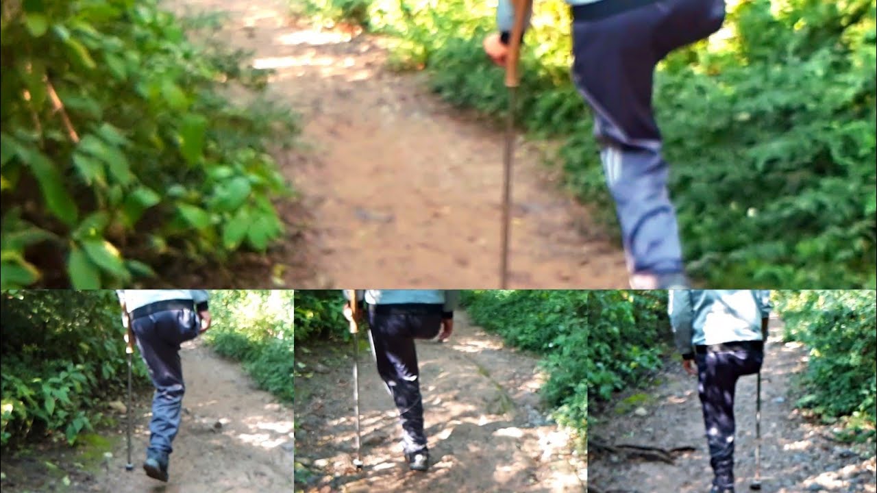How to Walk with Single Crutch🤔