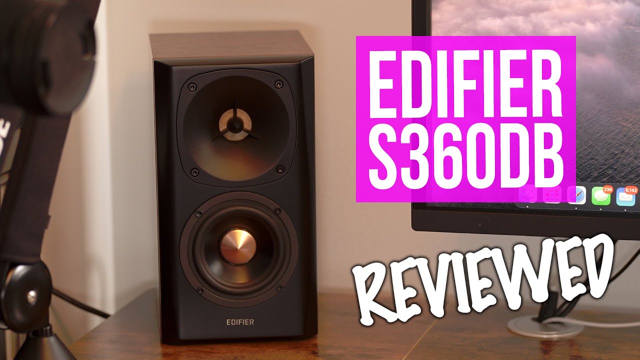 Edifier S360DB: превосходная полочная акустика 2.1 с непревзойденными возможностями подключения