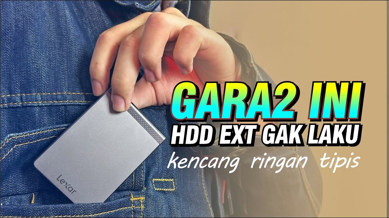 @515 - Pantes HDD EXTERNAL gak laku kalah sama ini | Lexar sl2000