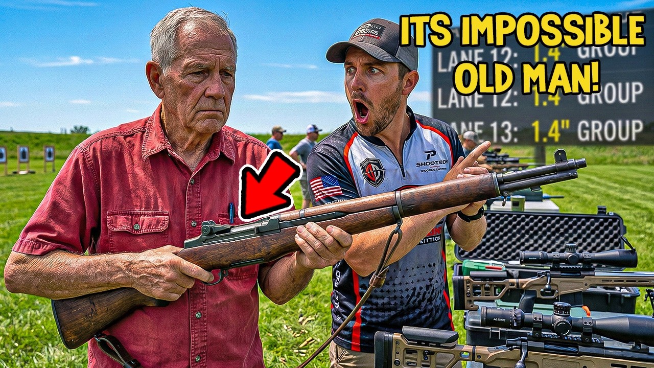 They Laughed When the Old Veteran Aimed With Iron Sights — Nobody Laughed After