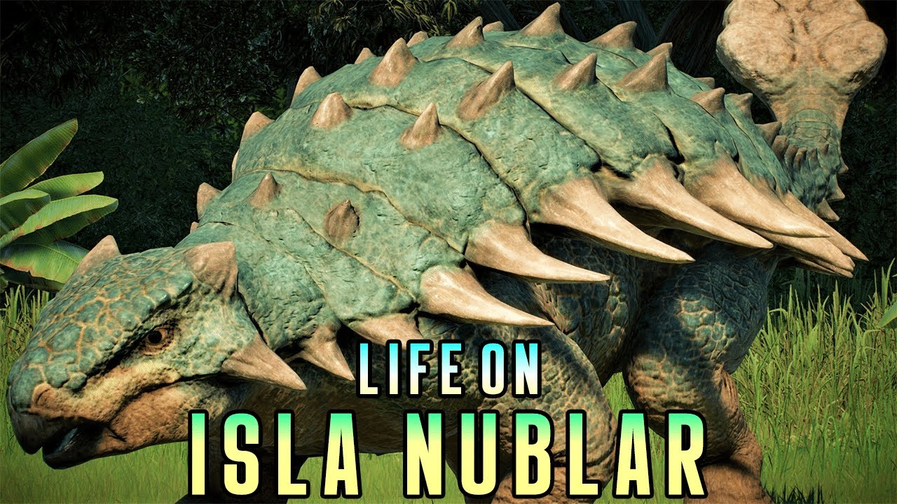 BUMPY The Ankylosaurus: Life on Isla Nublar/Sorna EP4 [4k] - Jurassic World Evolution 2