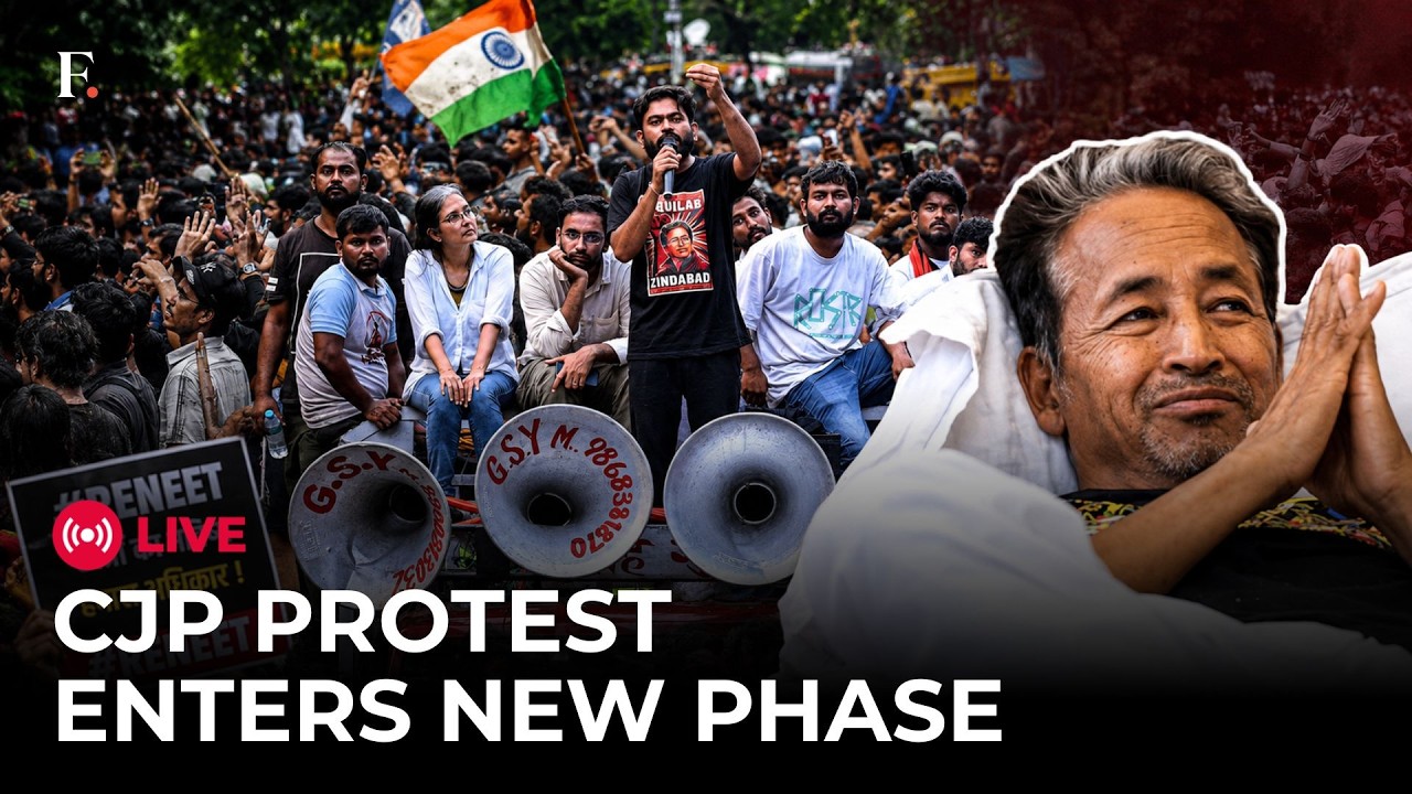 CJP Protest LIVE: CJP Supporters Continue Protest at Jantar Mantar  | Sonam Wangchuk | NEET | UGC