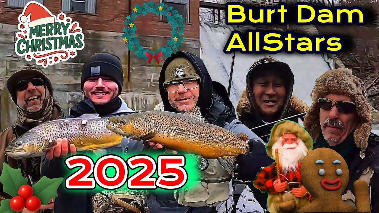 Burt Dam All-stars Xmas Brown Trout